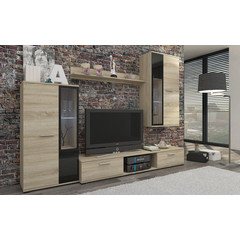 Obývací stěna OSKAR dub sonoma