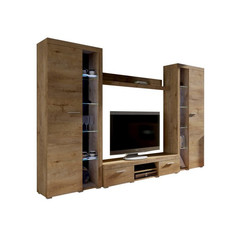 Obývací stěna OLIMP XL dub lefkas