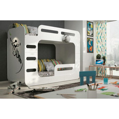 Patrová dětská postel MAX 2 bílá