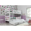 Dětská patrová postel s výsuvnou postelí ERYK 160x80 cm - galerie #5