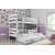 Dětská patrová postel s výsuvnou postelí ERYK 200x90 cm