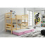 Dětská patrová postel s výsuvnou postelí ERYK 160x80 cm - galerie #2