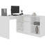Kancelářská sestava B-17 bílá