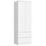 Šatní skříň STAR S60 2D2SZ bílá