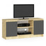 TV stolek RTV K120 dub artisan oak/grafit-šedá