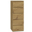 Komoda 5 šuplíků W5 - dub artisan