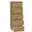Komoda 5 šuplíků W5 - dub artisan - galerie #2
