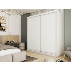 Kvalitní Šatní Skříň bez zrcadla 200 cm