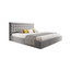 Čalouněná postel VERO rozměr 120x200 cm - šedá
