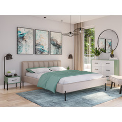 Čalouněná postel MILAN rozměr 180x200 cm