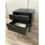 Noční stolek BASIA - černá matná - galerie #1