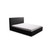 Čalouněná postel NEVADA černá rozměr 140x200