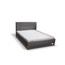Čalouněná postel KAROLINA šedá rozměr 180x200 cm