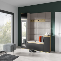 Předsíňová stěna AMI 29 - se zrcadlem