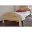 Postel Edek 90x200 z masivu borovice Borovice