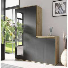 Předsíňová stěna AMI 24 - se zrcadlem