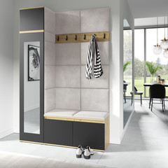 Předsíňová stěna AMI 22 - se zrcadlem