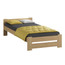 Vyvýšená masivní postel Euro 90x200 cm včetně roštu