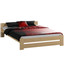 Vyvýšená masivní postel Euro 120x200 cm včetně roštu