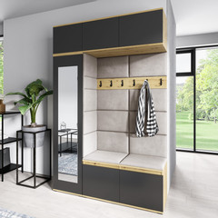 Předsíňová stěna AMI 21 - se zrcadlem