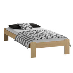 Postel ADA 90x200cm z masivu borovice