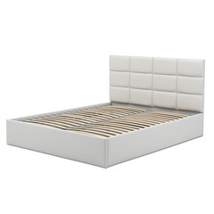 Čalouněná postel TORES II bez matrace rozměr 160x200 cm - Eko-kůže