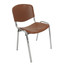 Konferenční plastová židle ISO CHROM - galerie #2