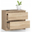 Noční stolek K60 2S - dub sonoma - galerie #1