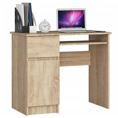 Počítačový stůl PIKSEL levá - dub sonoma