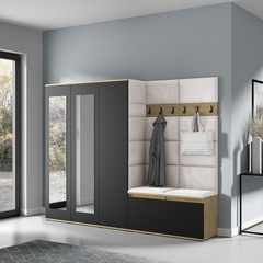 Předsíňová stěna AMI 15 - se zrcadlem