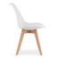 Židle MARK - buk/bílá - galerie #1