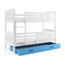 Dětská patrová postel KUBUS s úložným prostorem 90x200 cm - bílá - galerie #3