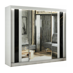 Kvalitní Šatní Skříň Como 250 cm