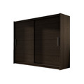 Velká šatní skříň BEGA I čokoládová šířka 180 cm