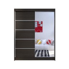 Šatní skříň CAMINO III šířka 150 cm - čokoláda