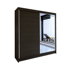 Šatní skříň TALIN I šířka 180 cm - čokoláda