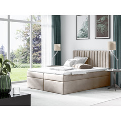 Postel 69 BISSAU 200x200 cm s úložným prostorem