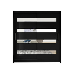 Velká šatní skříň WESTA XIII - Černá