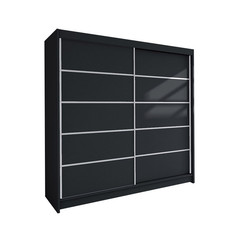 Velká šatní skříň HUGO IV 180 cm