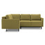 Rohová rozkládací sedací souprava LAYA L Levá Zelená I