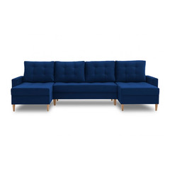 Rohová rozkládací sedací souprava LENA U