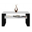 Konferenční stolek MODERN 1P - bílá / černá - galerie #1