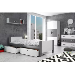 Dětská postel AREK 80x200 cm - grafit