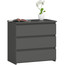 Komoda CL3 3SZ CLP - grafit