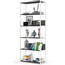 Regál 80 cm, bílá/šedá