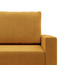 Rohová rozkládací sedací souprava ETNA Pravá Žlutá - galerie #3