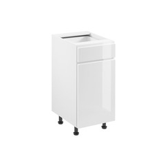 Kuchyňská skříňka ASPEN D40S1-P/L bílá/bílá