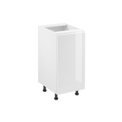 Kuchyňská skříňka ASPEN D40-P/L- bílá/bílá