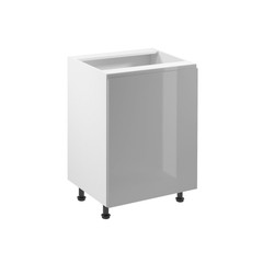 Kuchyňská skříňka ASPEN II D60-P/L - bílá/šedá