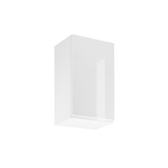 Závěsná kuchyňská skříňka ASPEN G45 - bílá/bílá